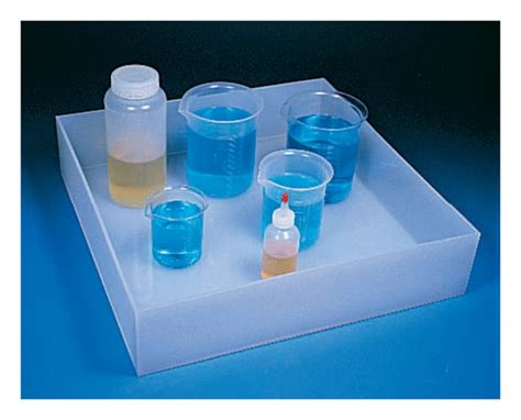 polypropylene lab trays